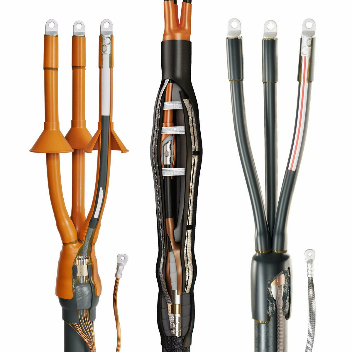 Муфта кабельная 1ПКВт 6-500-В-3Ф с нак. НС-500-02