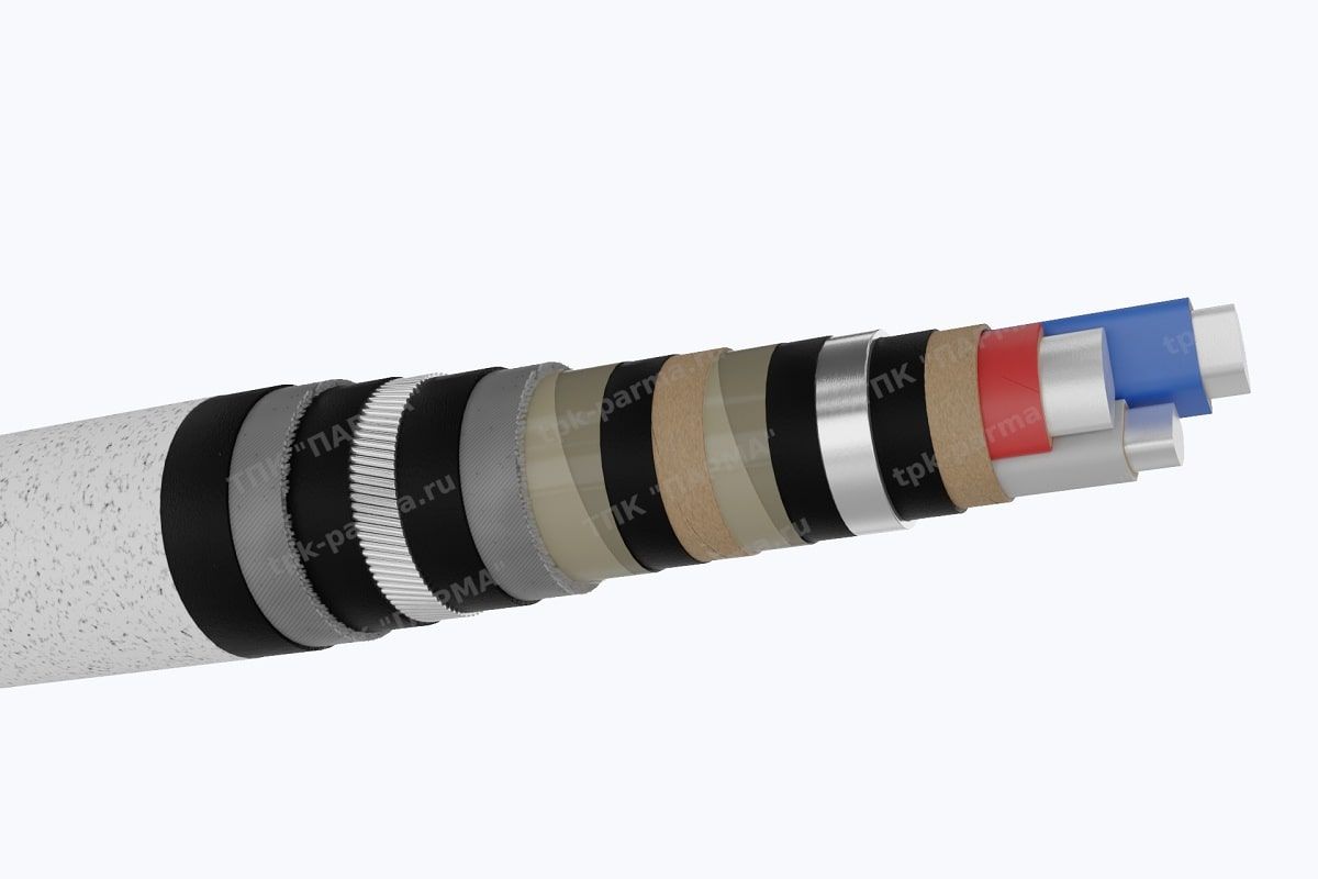 Фотография провода Кабель АСПл 3х185+1х95 - 1кВ